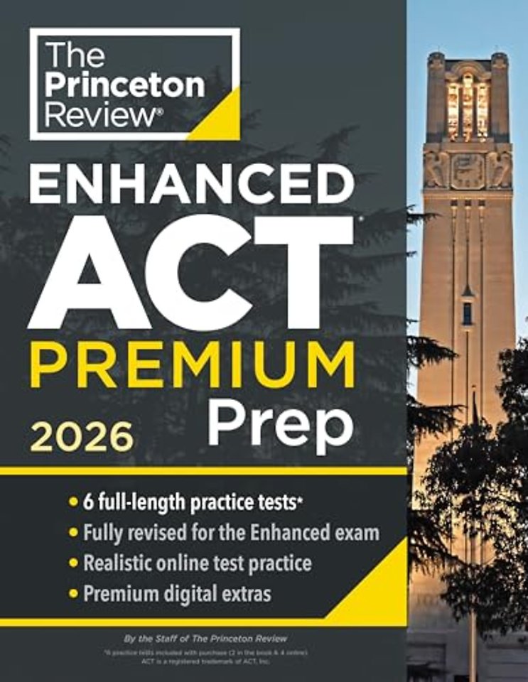 Princeton Review Enhanced ACT Premium Prep, 2026