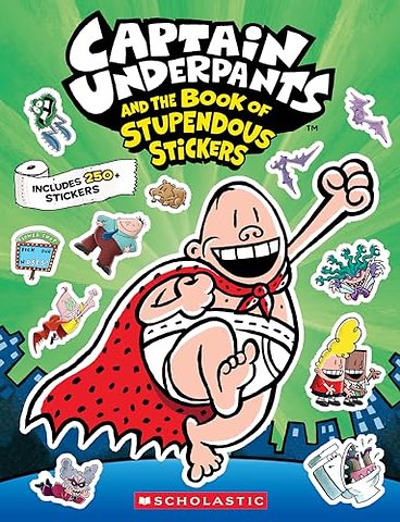 Captain Underpants: Sticker Book