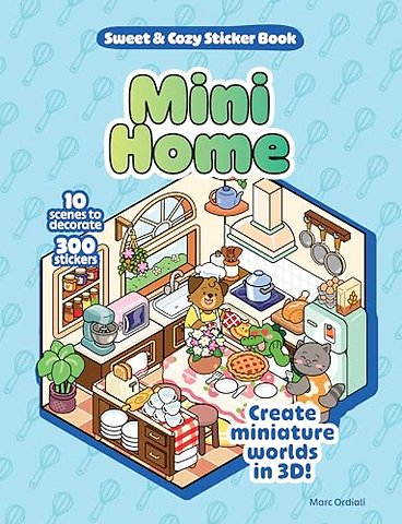 Mini Home Sweet & Cozy Sticker Book