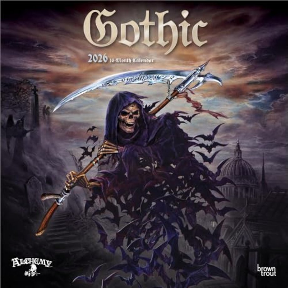Alchemy, Gothic 2026 Square Flap Calendar