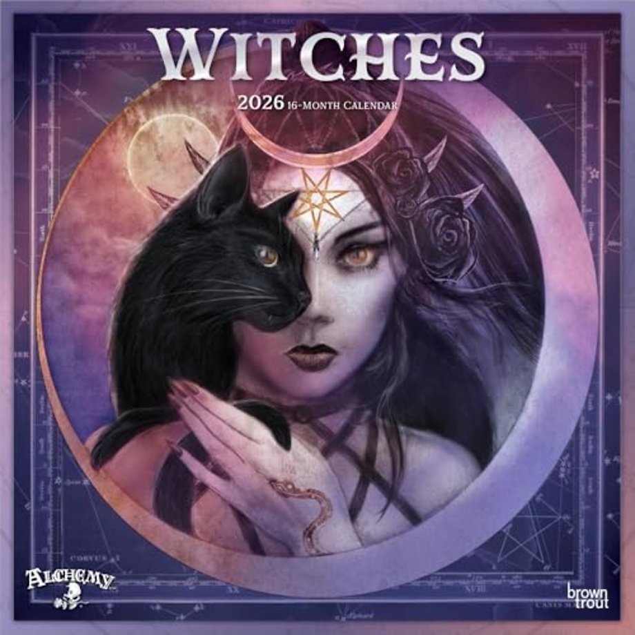 Alchemy, Witches 2026 Square Flap Calendar