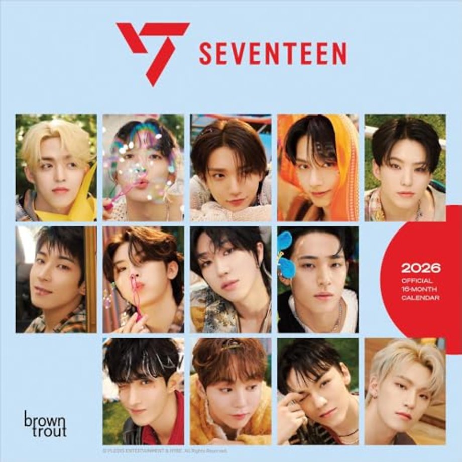 Seventeen 2026 Mini 7x7 Calendar