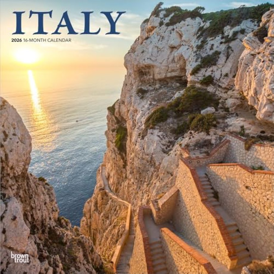 Italy 2026 Square Flap Calendar