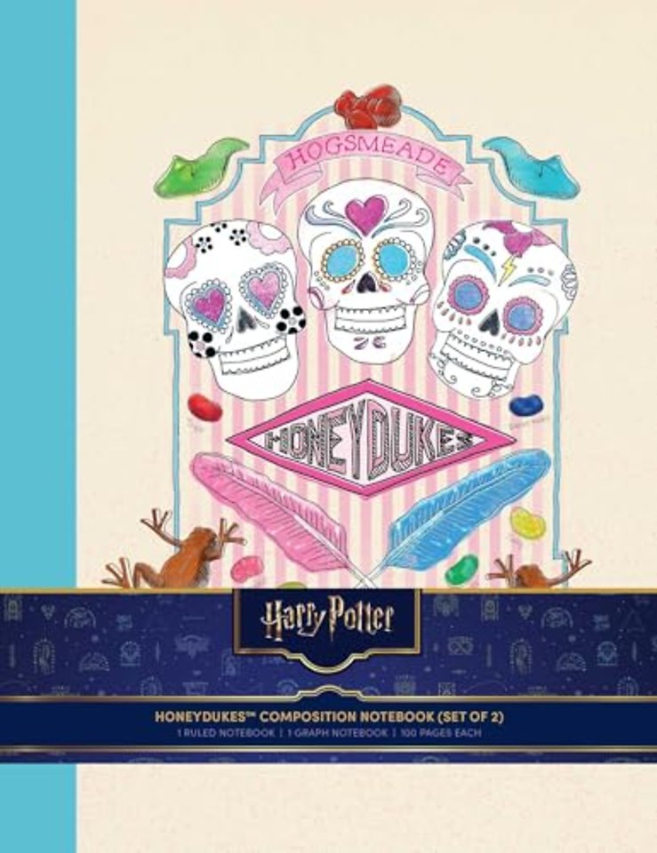 Harry Potter: Honeydukes Composition Notebook Set (Set of 2)