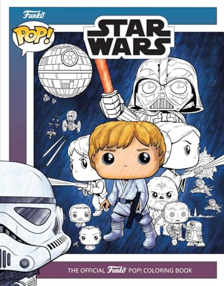 Star Wars: The Official Funko POP! Coloring Book