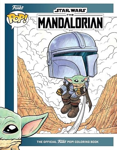 Star Wars: The Mandalorian Official Funko POP! Coloring Book