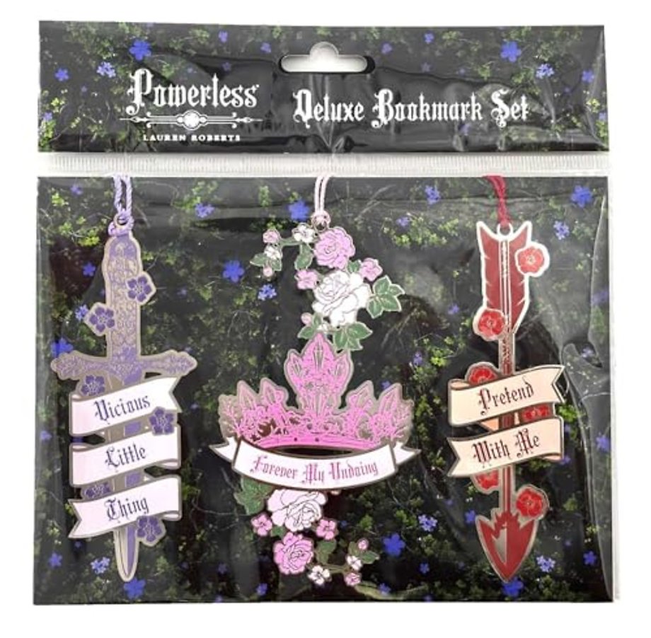 Lauren Roberts: Powerless Trilogy Deluxe Bookmark Set (Set of 3)