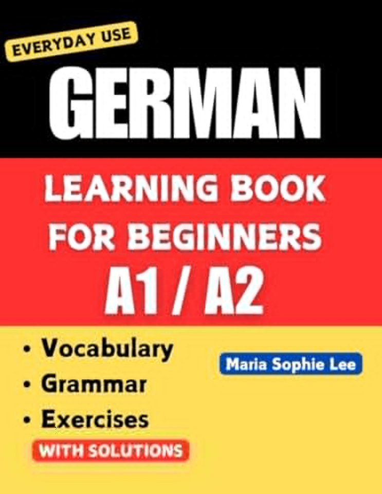 German Learning Book for Beginners A1-A2