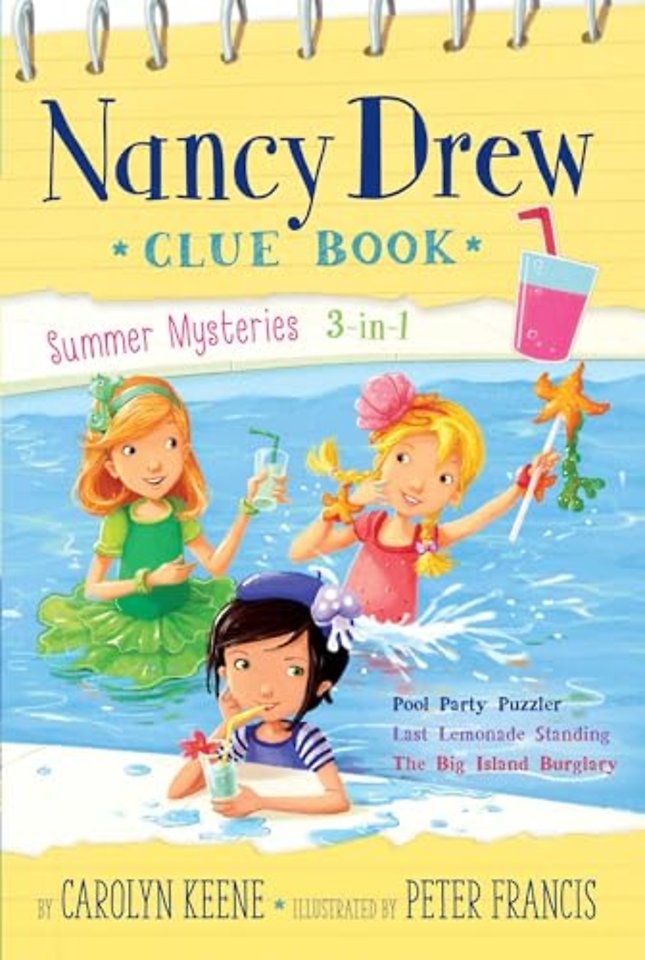 Nancy Drew Clue Book Summer Mysteries 3-in-1