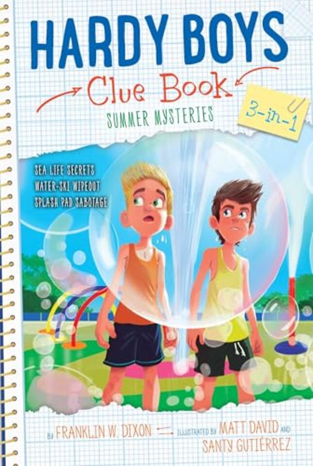 Hardy Boys Clue Book Summer Mysteries 3-in-1