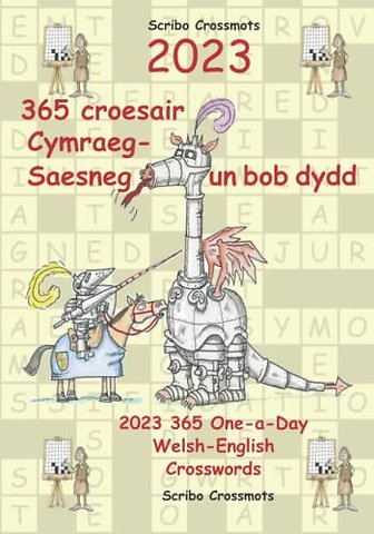 2023 365 croesair Cymraeg-Saesneg un bob dydd