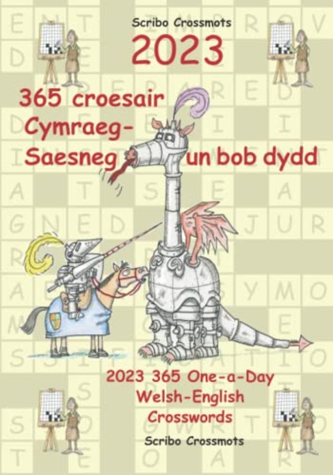 2023 365 croesair Cymraeg-Saesneg un bob dydd