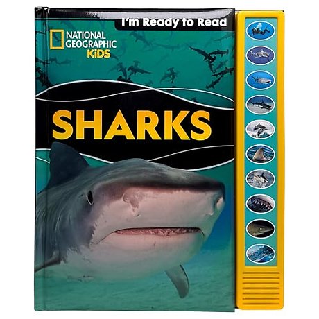 National Geographic Kids: Sharks I'm Ready to Read Sound Book
