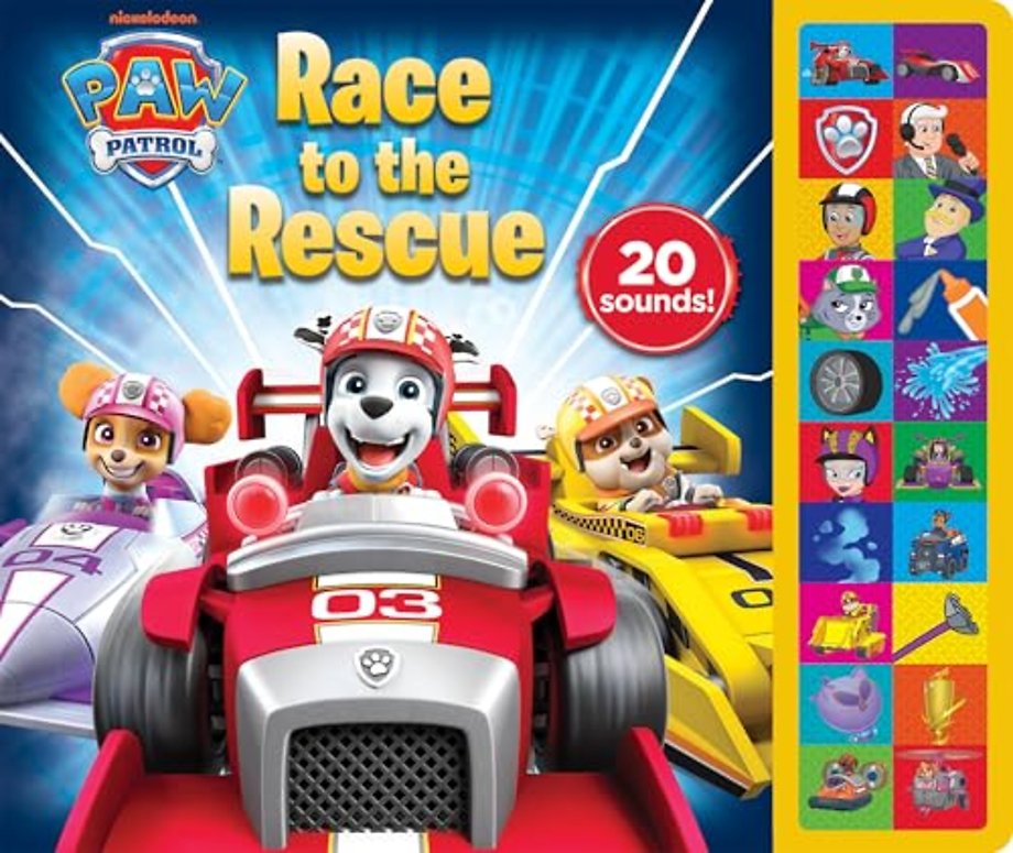 PAW Patrol: Race to the Rescue Sound Book