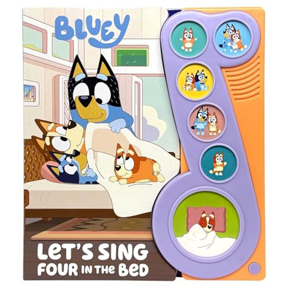 Bluey: Let's Sing Four in the Bed Sound Book