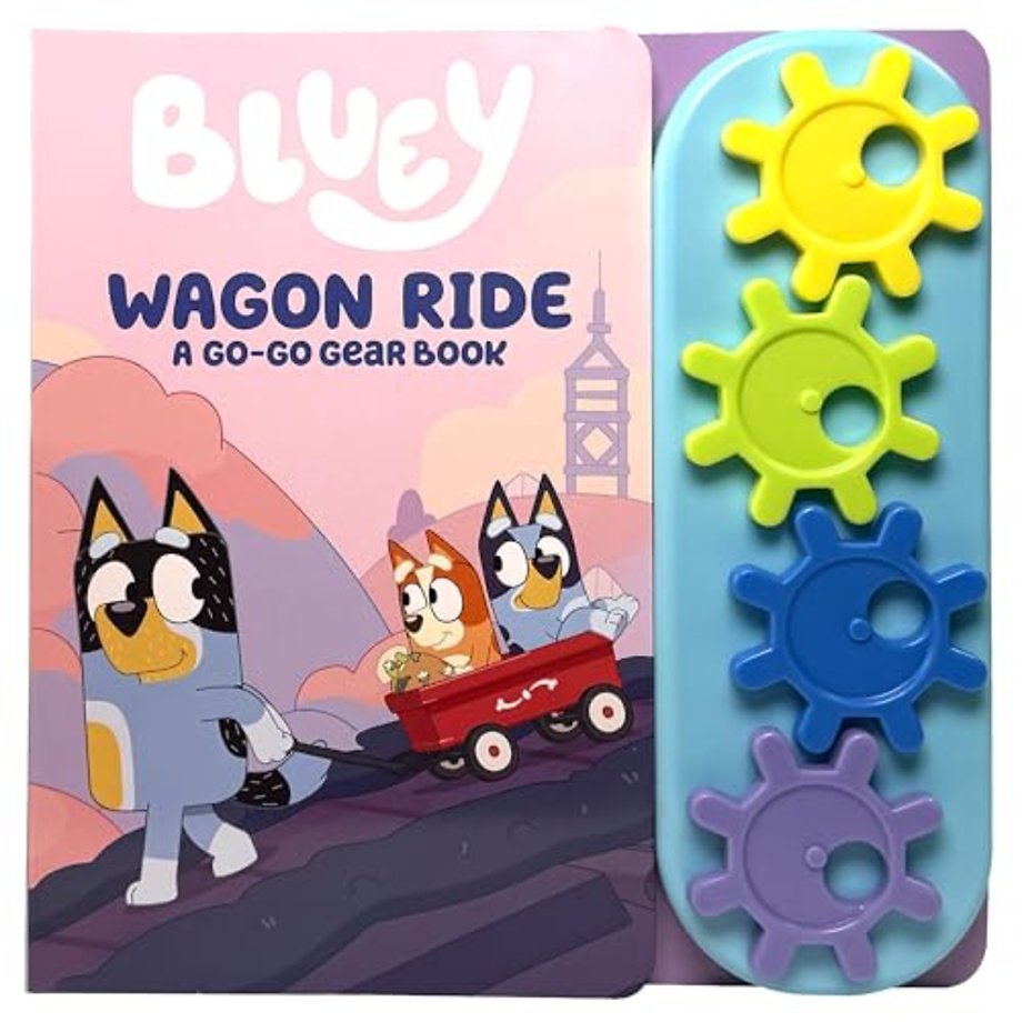 Bluey: Wagon Ride A Go-Go Gear Sound Book