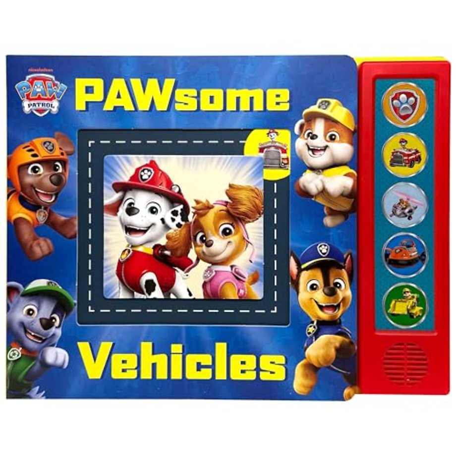 Nickelodeon Paw Patrol: Pawsome Vehicles Sound Book