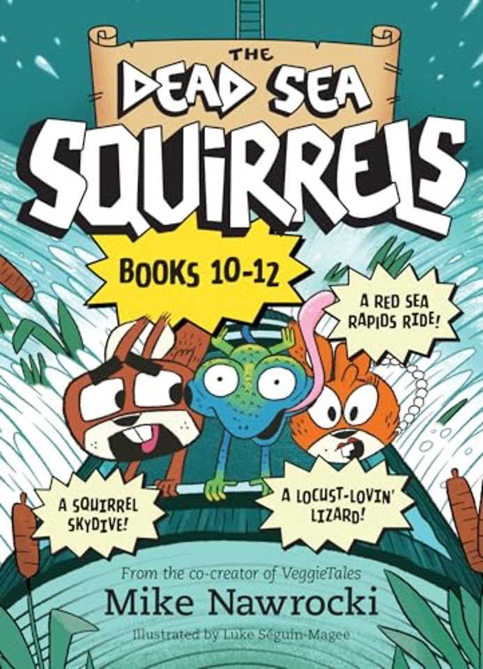 The Dead Sea Squirrels Set Books 10--12: Risky River Rescue / A Twisty-Turny Journey / BabbleLand Breakout