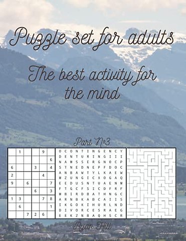 Puzzle set for adults