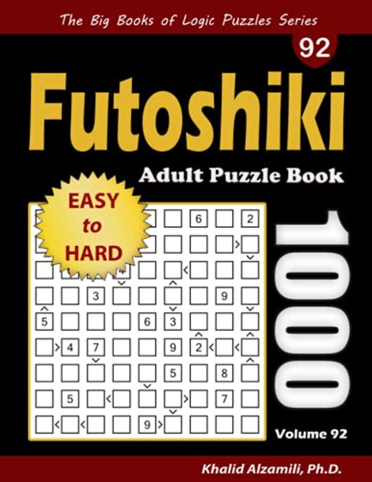 Futoshiki Adult Puzzle Book