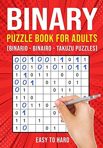 Binary Puzzle Books for Adults