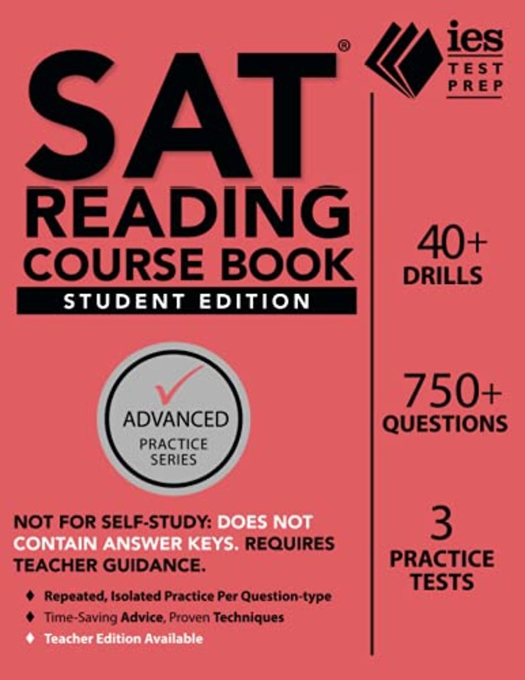 SAT Reading Course Book