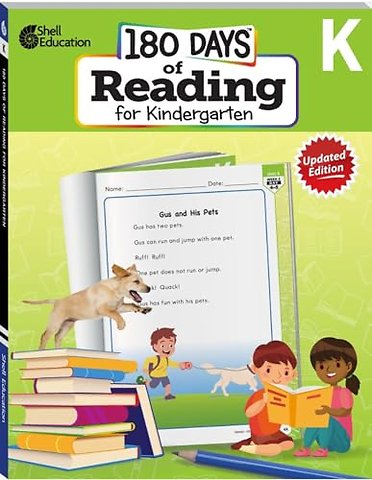 180 Days™: Reading for Kindergarten, 2nd Edition
