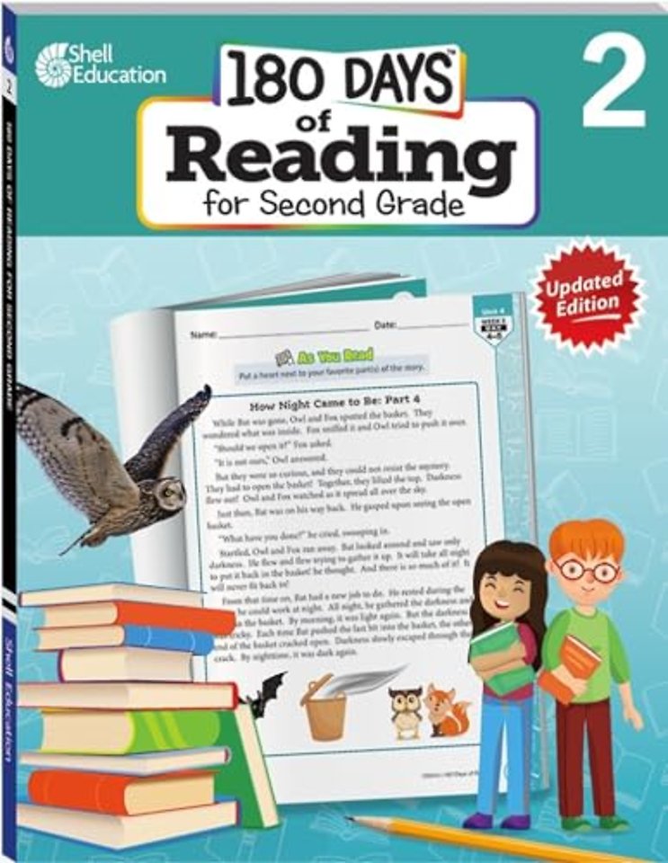 180 Days™: Reading for Second Grade, 2nd Edition