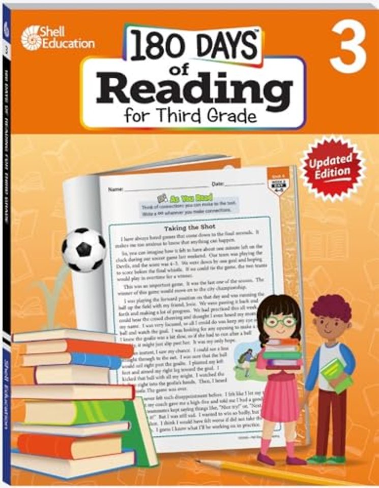 180 Days™: Reading for Third Grade, 2nd Edition