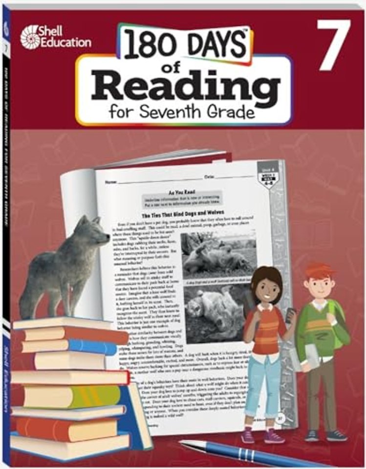 180 Days™: Reading for Seventh Grade