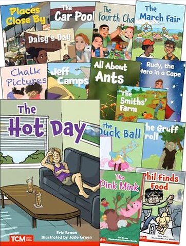 Decodable Books Grade 2 Set 1: 15-Book Set