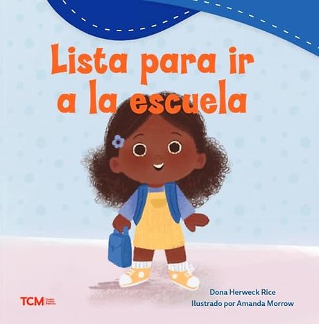 Lista para ir a la escuela