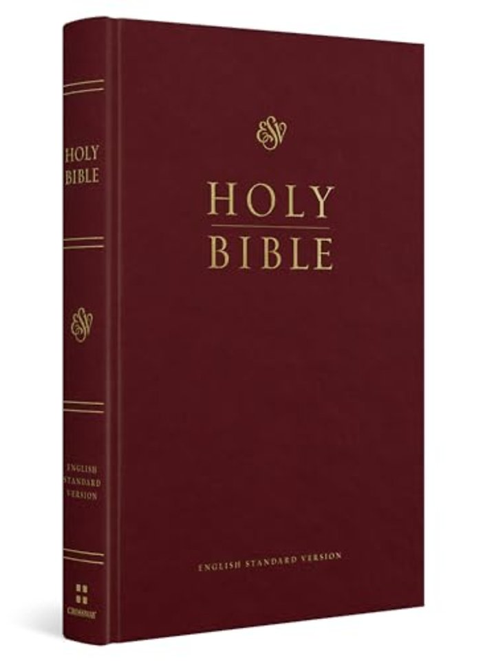 ESV Church Bible, Large Print (Hardcover, Burgundy)