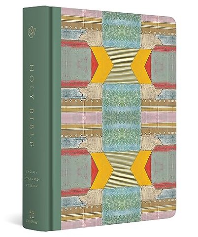 ESV Single Column Journaling Bible, Artist Series (Cloth over Board, Jessica Dennis Bush, Trellis)