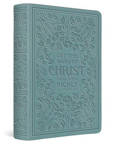 ESV Illuminated(tm)Bible, Art Journaling Edition (TruTone, Paris Sky, Colossians 3:16 Design)