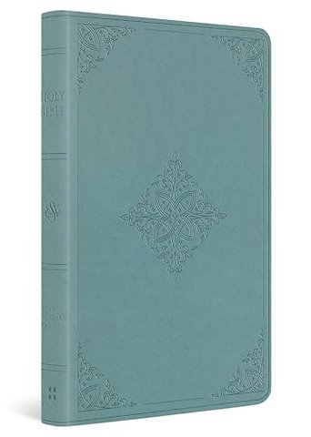 ESV Premium Gift Bible (TruTone, Paris Sky, Fleur–de–lis Design)