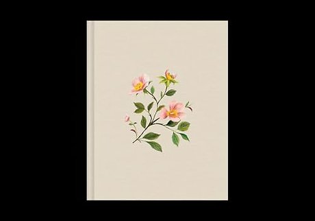 ESV Single Column Journaling Bible (Cloth over Board, Rosehip Design)