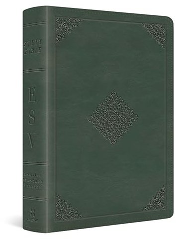 ESV Study Bible, Personal Size (TruTone, Quiet Forest, Ornament Design)