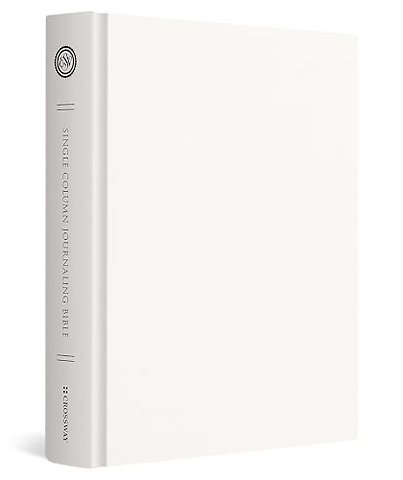 ESV Single Column Journaling Bible (Hardcover, Customizable Cover)