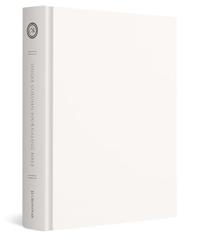 ESV Single Column Journaling Bible (Hardcover, Customizable Cover)