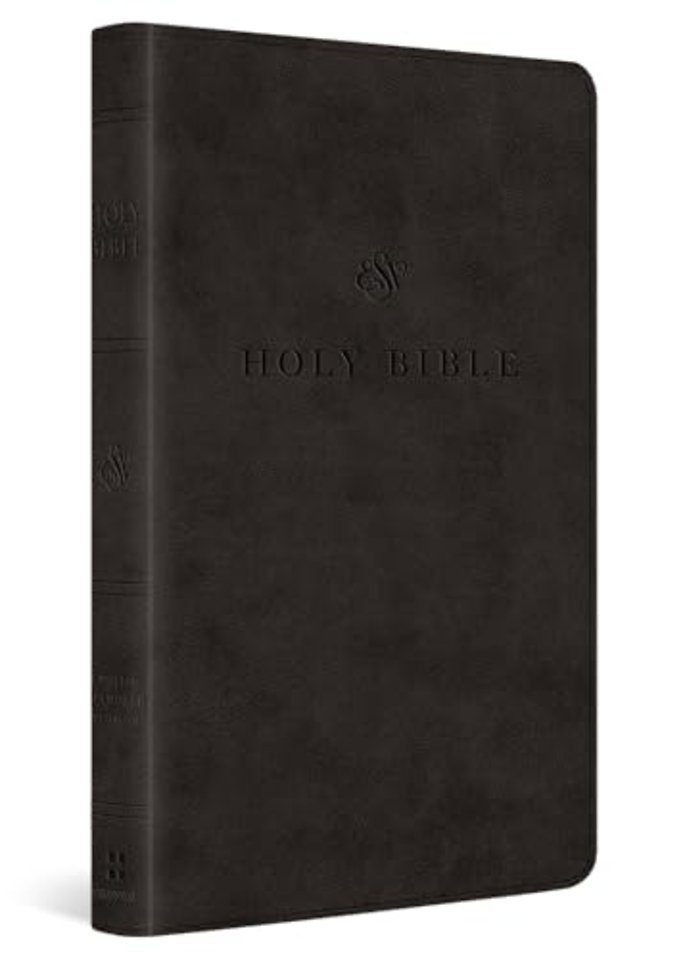 ESV Premium Church Bible, Large Print (TruTone, Black)
