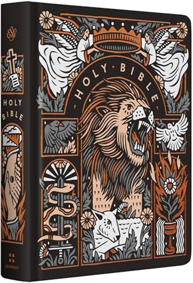 ESV Single Column Journaling Bible, Artist Series (Hardcover, Joshua Noom, The Lion and the Lamb)