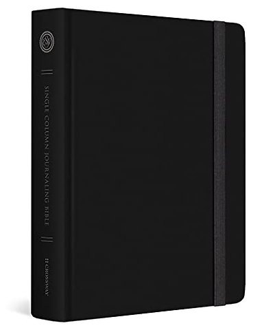 ESV Single Column Journaling Bible, Red Letter (Original, Black)