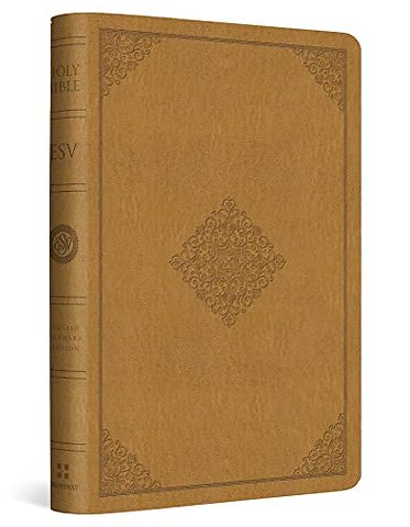 ESV Value Compact Bible (TruTone, Goldenrod, Ornament Design)