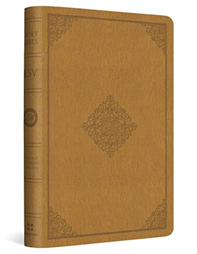 ESV Value Compact Bible (TruTone, Goldenrod, Ornament Design)