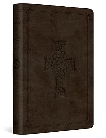 ESV Value Compact Bible (TruTone, Olive, Celtic Cross Design)