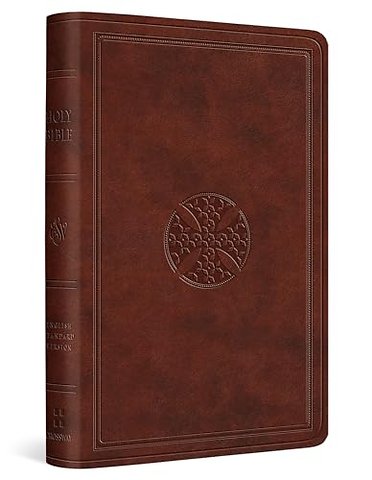 ESV Value Compact Bible (TruTone, Chestnut, Mosaic Cross Design)