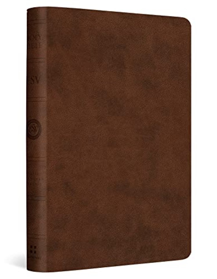 ESV Value Compact Bible, Red Letter (TruTone, Brown)