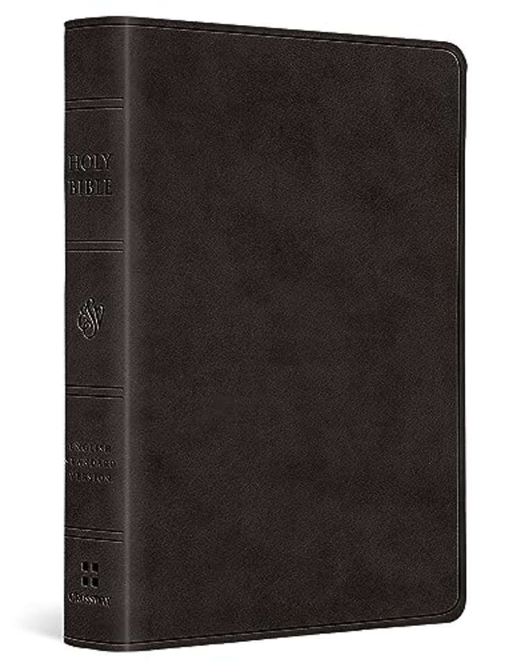 ESV Value Large Print Compact Bible (TruTone, Black)