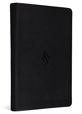 ESV Premium Gift Bible, Red Letter (TruTone, Midnight, Flame Design)